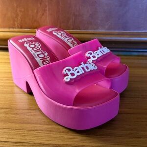 Melissa- Barbie Stylish Summer Jelly Platform Sandal  New Item Limited Edition